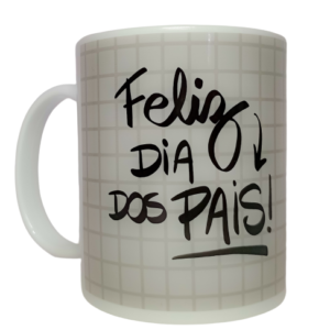 Caneca de Plástico Feliz Dia dos Pais