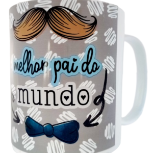 Caneca de Plástico Melhor Pai do Mundo